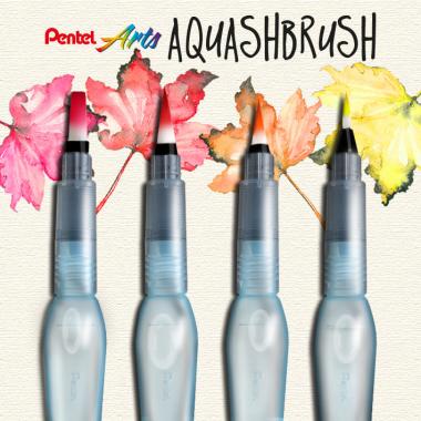 Pentel ecsettoll üres 10ml víztartállyal \'S\' kicsi heggyel
